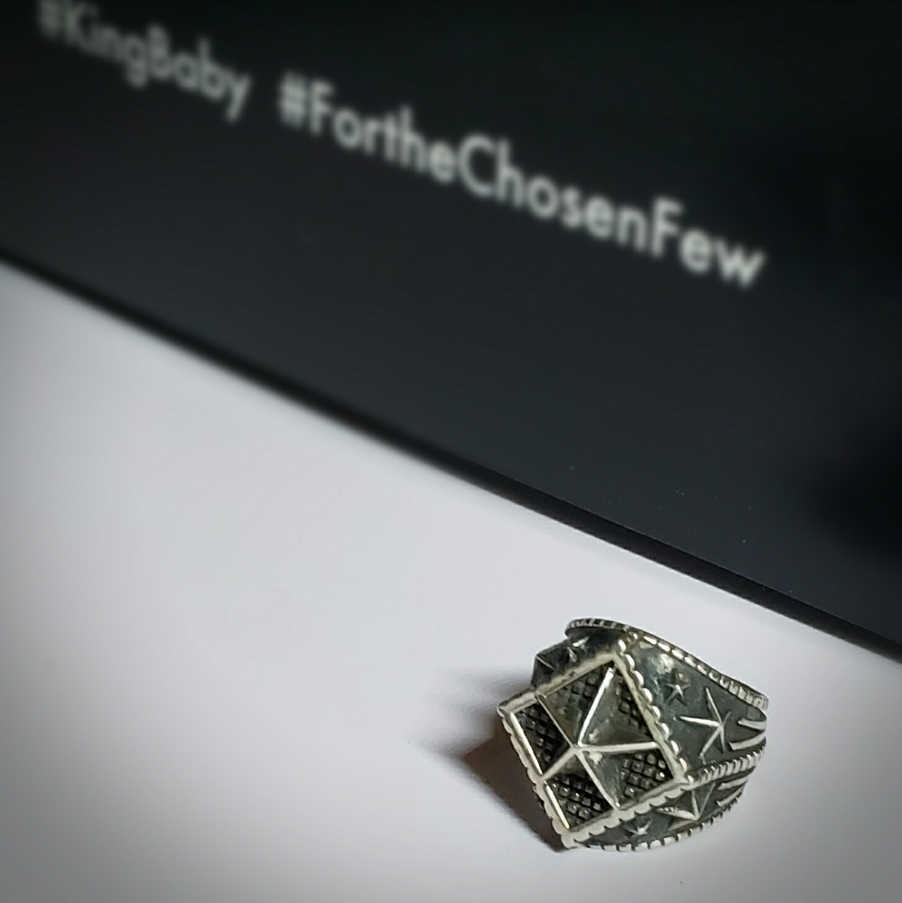 King Baby Diamond Star Ring size 9